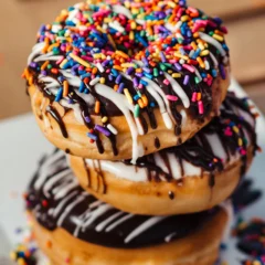Glazed Donut Stack