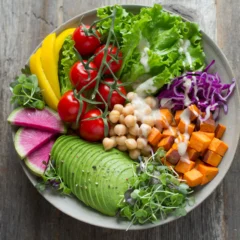 Rainbow Garden Bowl