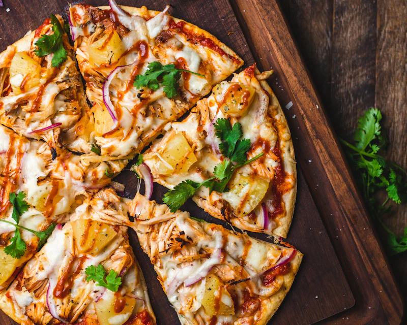 Wood-Fired Garden Pizza